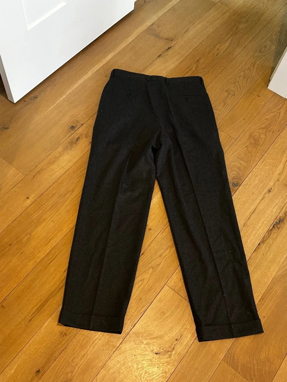 NEW J.CREW men's wool charcoal gray dress pants 31 x 32 NWT $268